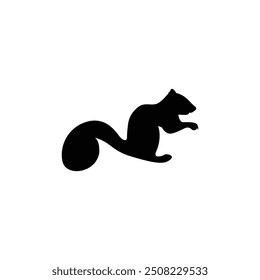 A simple icon showing the small, delicate paw prints of a squirrel.