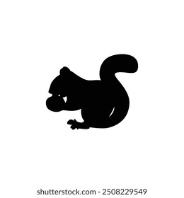 A simple icon showing the small, delicate paw prints of a squirrel.