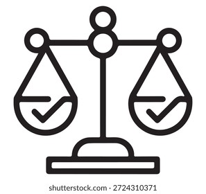 Ícone simples simbolizando a ética e responsável tecnologia de IA.