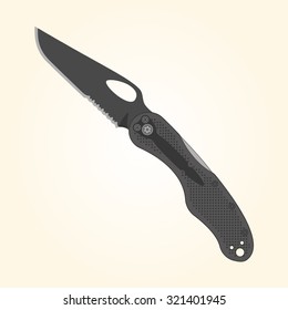 A Simple Icon: Tactical Knife