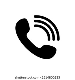simple icon of telephone and communication tools