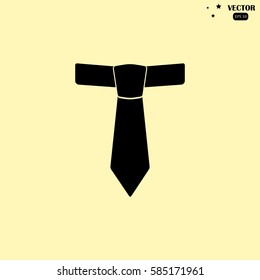 simple icon tie