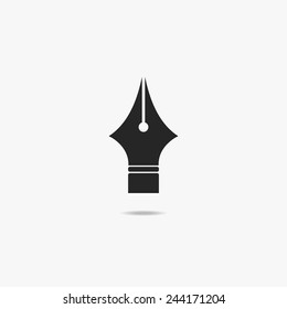 Simple icon tip ink pens.
