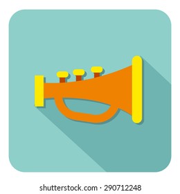 Simple icon Trumpet.