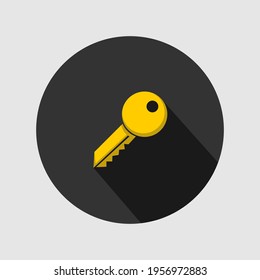 Simple icon vector of key
