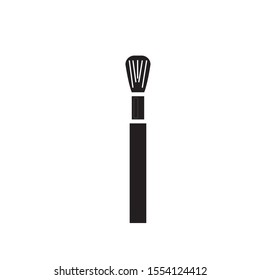 simple icon vector, makeup brush