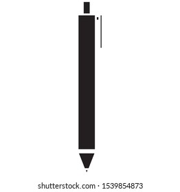 simple icon vector, pen shaped