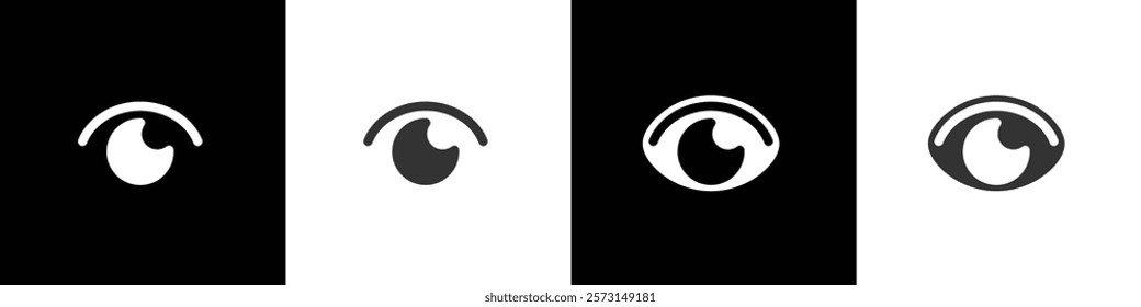 Simple icon of viewers in social media. Smart buttons in social media applications  vector illustration in black, white and transparent background. Eps10