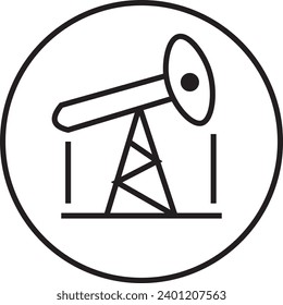 Simple icon of Voting Related Vector Line Icon