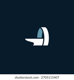 simple iconic logo of radiotherapy