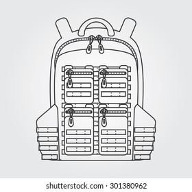 Simple Icons: backpack