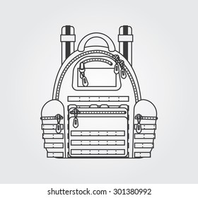 Simple Icons: backpack