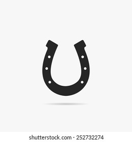 Simple icons horseshoe.