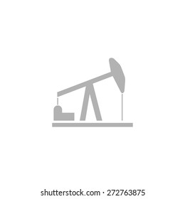 Simple icons oil rig.