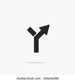 Simple icons on the theme of "navigation".