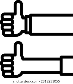  Iconos simples de la mano de miniaturas