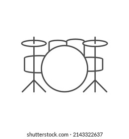 simple icons of various musical instruments