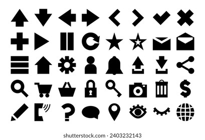 Simple icons for the web.