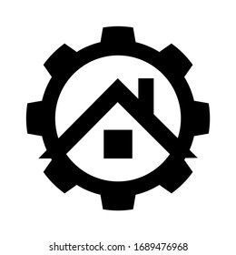 simple icons working from home