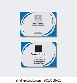 simple id card template design