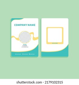 SIMPLE ID CARD TEMPLATE EDITABLE