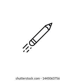 Simple idea line icon. Stroke pictogram. Vector illustration isolated on a white background. Premium quality symbols. Vector sign for mobile app and web sites.