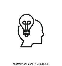 Icono de línea de idea simple. Pictograma de trazo. Ilustración vectorial aislada en un fondo blanco. Símbolo de calidad superior. Signo de vector para aplicaciones móviles y sitios web.