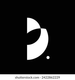 einfaches, idealistisches minimalistisches, logoeinfaches, idealistisches minimalistisches Logo, inspiriert durch den Buchstaben B.