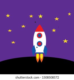 simple ideas and drawing rockets
