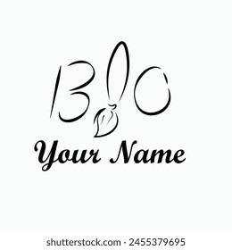 Simple Illustrated Paint Logo Design
