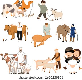 simple illustration about holidays kurban