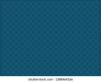 Simple illustration Arabic background navy color. 