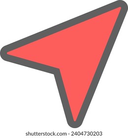 Simple illustration of arrows and cursors