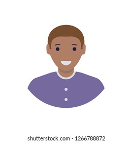 simple illustration of avatar Icon