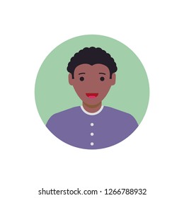simple illustration of avatar Icon