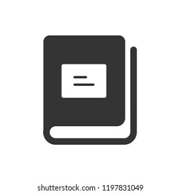 Simple illustration of a book icon