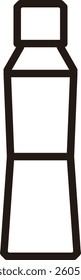 Simple illustration of a bottle