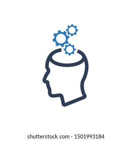Simple Illustration of Brainstorming Icon