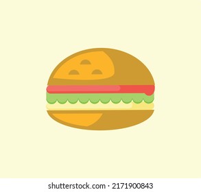 Simple illustration of a Burger