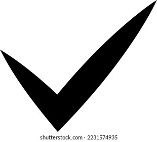 Simple illustration of a check mark