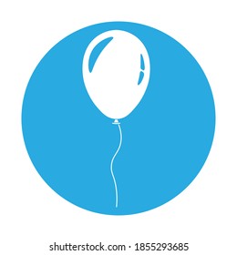 Simple illustration of Christmas balloon Concept for Christmas holiday