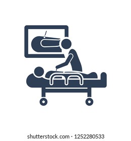 Simple Illustration of Critical Surgery Icon, Operation Theatre Icon