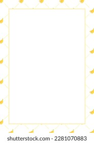 Simple illustration of a cute banana