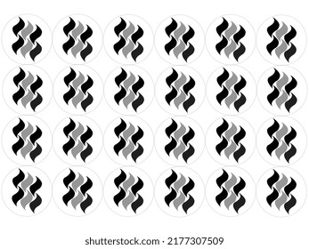 Einfache Illustration, einfacher Hintergrund, einfache Dekoration