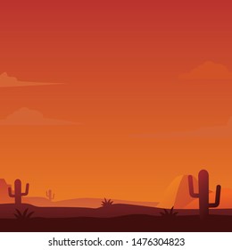 Simple illustration of dessert with orange and black color suitable for background or wallpaper