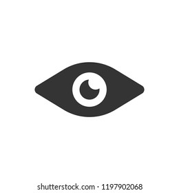 Simple Illustration Of A Eye Icon