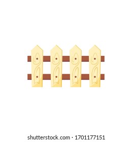 Ilustración simple del vector de valla