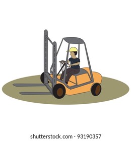 2,882 Forklift Operator Stock Vectors, Images & Vector Art | Shutterstock