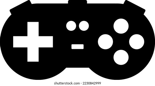 A simple illustration of a game controller