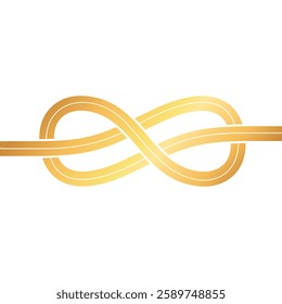 simple illustration of golden knot vector
